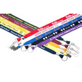 5/8" Imprinted Lanyards W/ Bulldog Clip